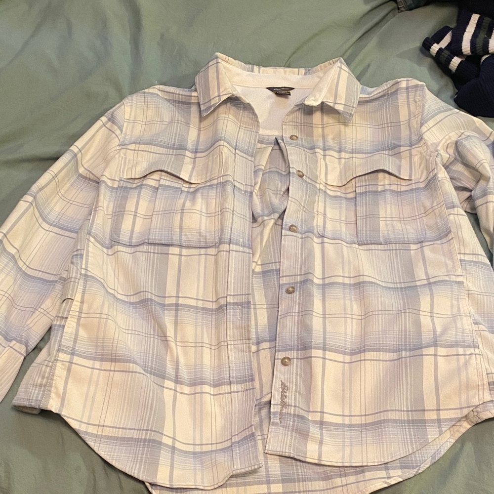 Eddie Bauer Women's Cream Shirt